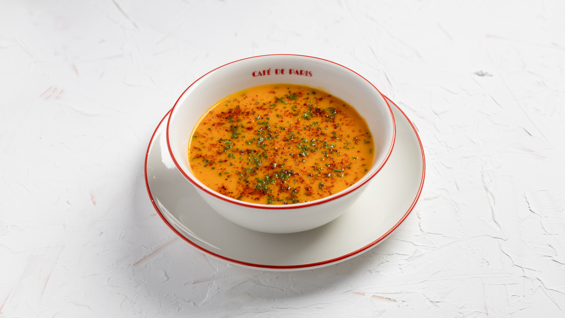 CARROT AND GINGER SOUP